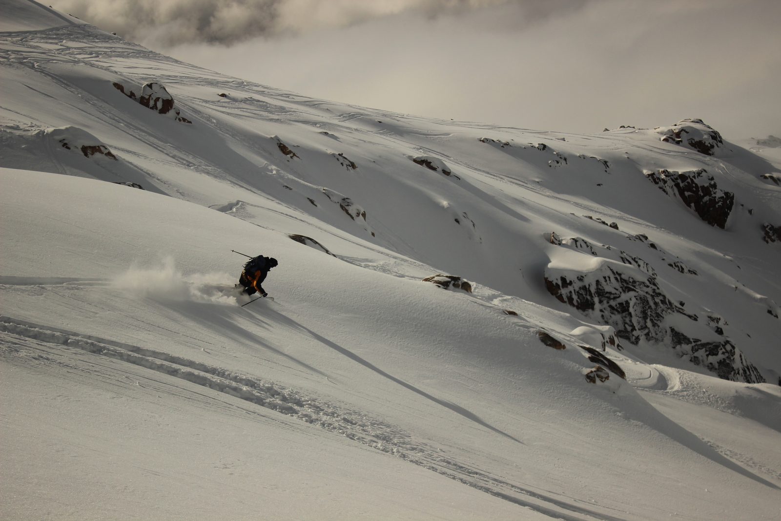 Freeride en el Cerro Catedral